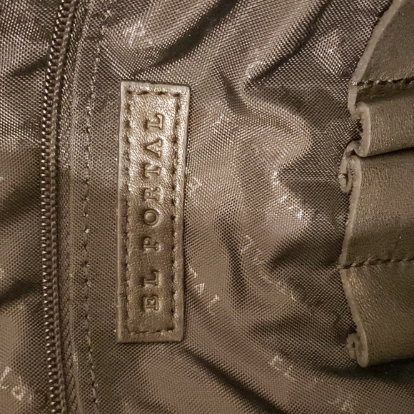 El Portal Black Leather briefcase - Picture 8 of 16